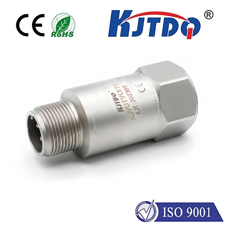 壓電式振動速度傳感器KJ90T90HY|振動傳感器產品型號-參數(shù)-接線圖