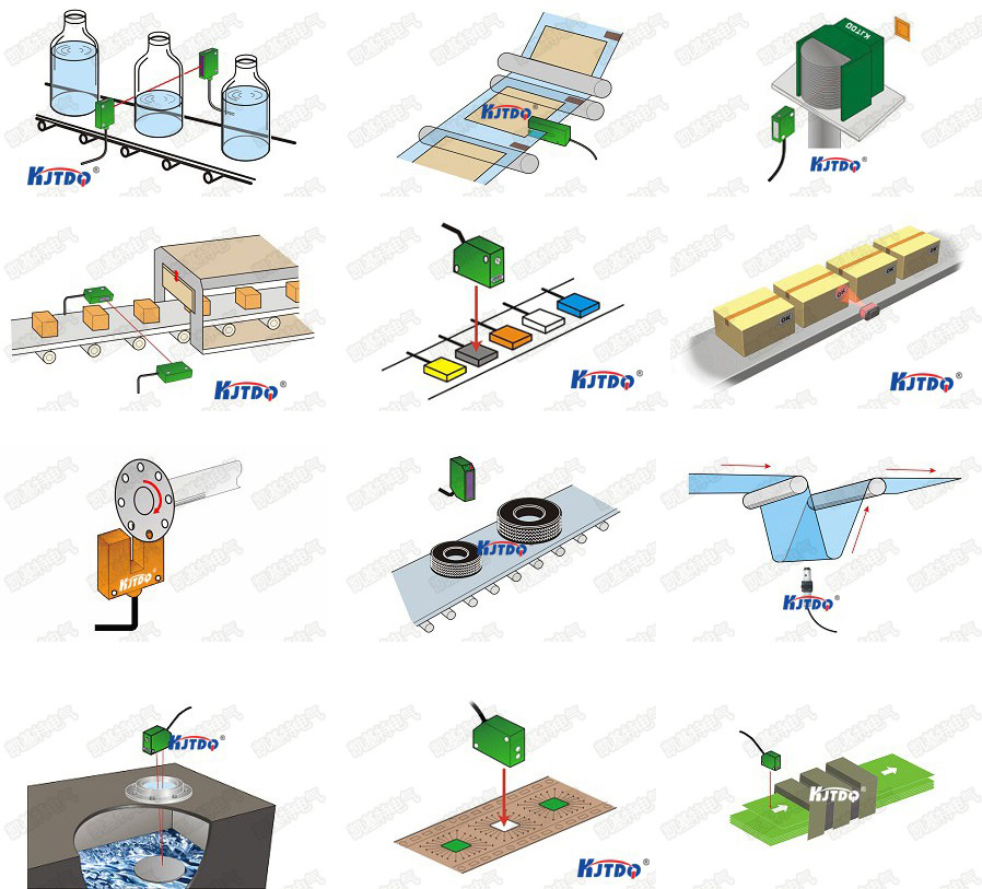 dq126e光電開關(guān)傳感器面板上的字母L、D表示什么意思?