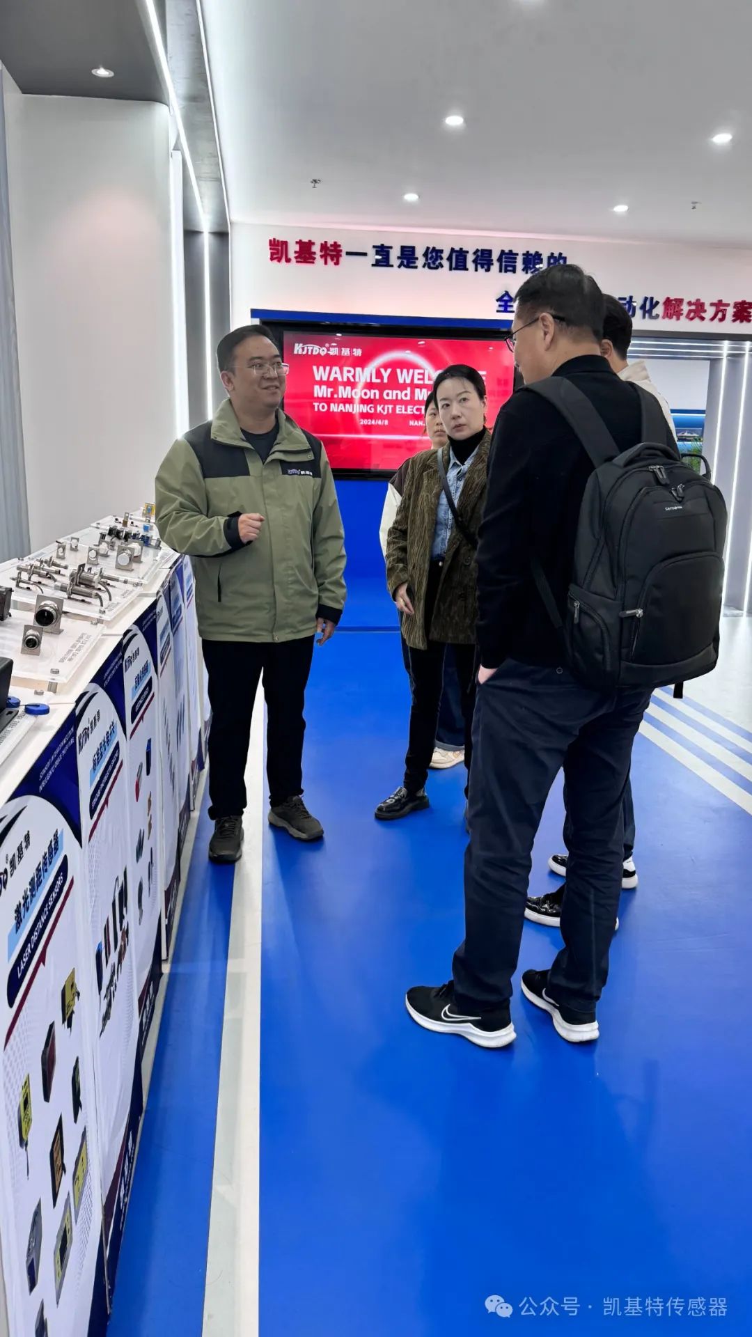 企業(yè)動(dòng)態(tài) | 凱基特迎來(lái)美國(guó)客戶，共謀傳感器業(yè)務(wù)深入合作